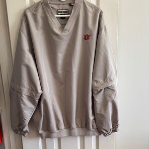 Auburn Tigers Men's khaki Pullover Windbreaker